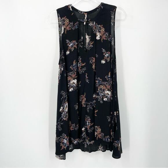 Free People Printed Snap Out Of It Swing Dress Size Small - Picture 2 of 11